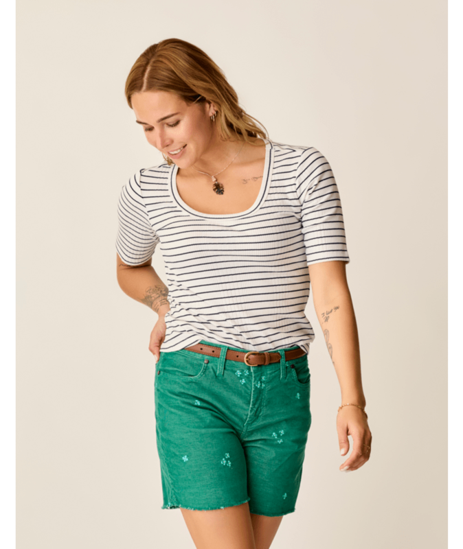 Carve Designs Asher Rib Top