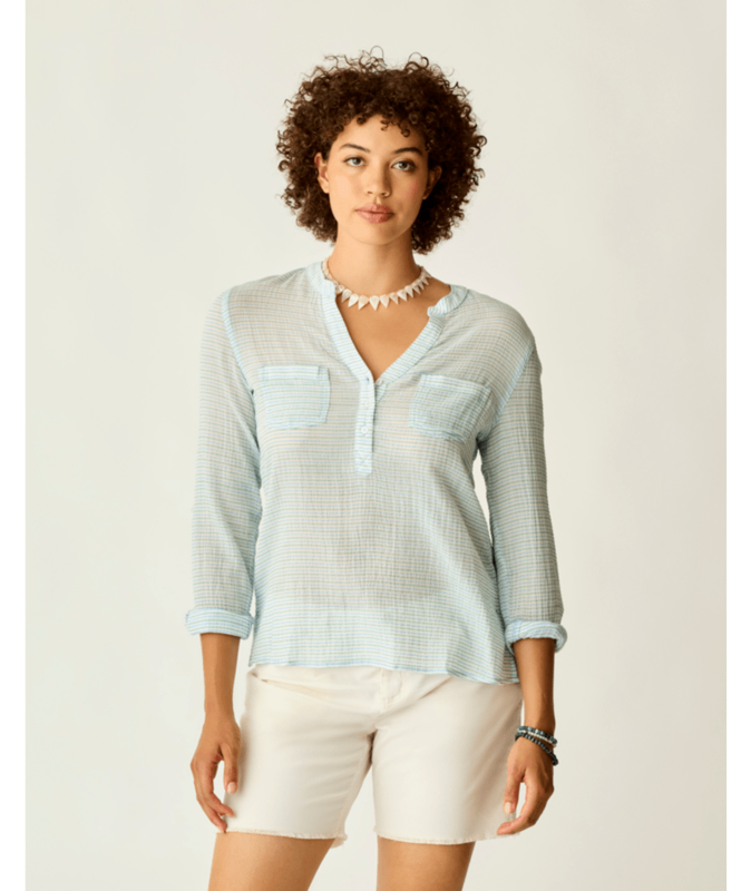 Carve Designs Carve Designs Dylan Gauze Shirt