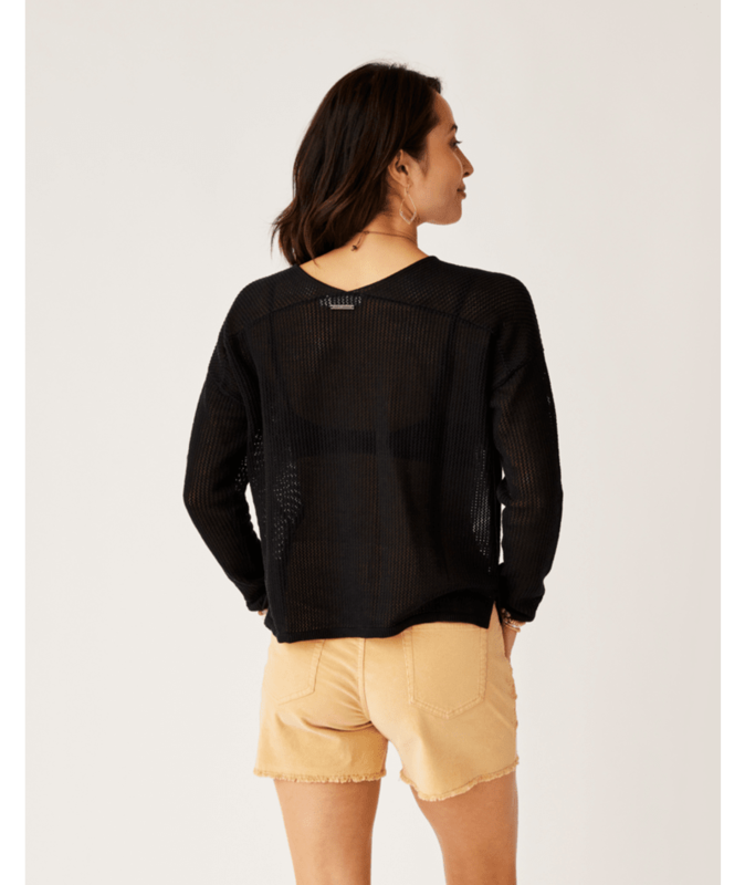 Carve Designs Zella Mesh Pullover