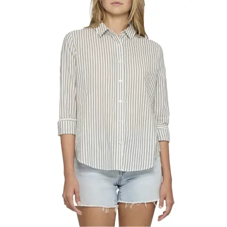 Flag & Anthem Crane Stripe Woven L/S Shirt