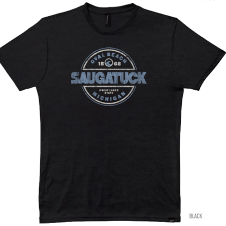TechStyles M's Oval Beach Saugatuck Circle "68 Tee