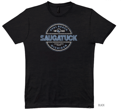 TechStyles M's Oval Beach Saugatuck Circle "68 Tee