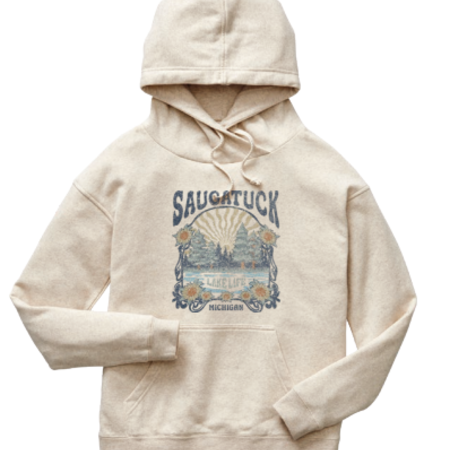 TechStyles Techstyles W's Saugatuck Wavy Sun Lake Life Sweatshirt