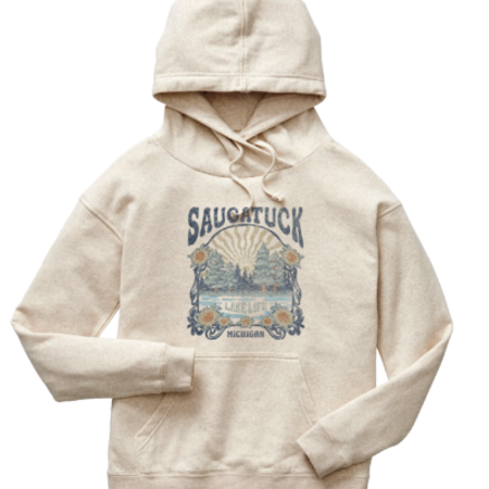 TechStyles W's Saugatuck Wavy Sun Lake Life Sweatshirt
