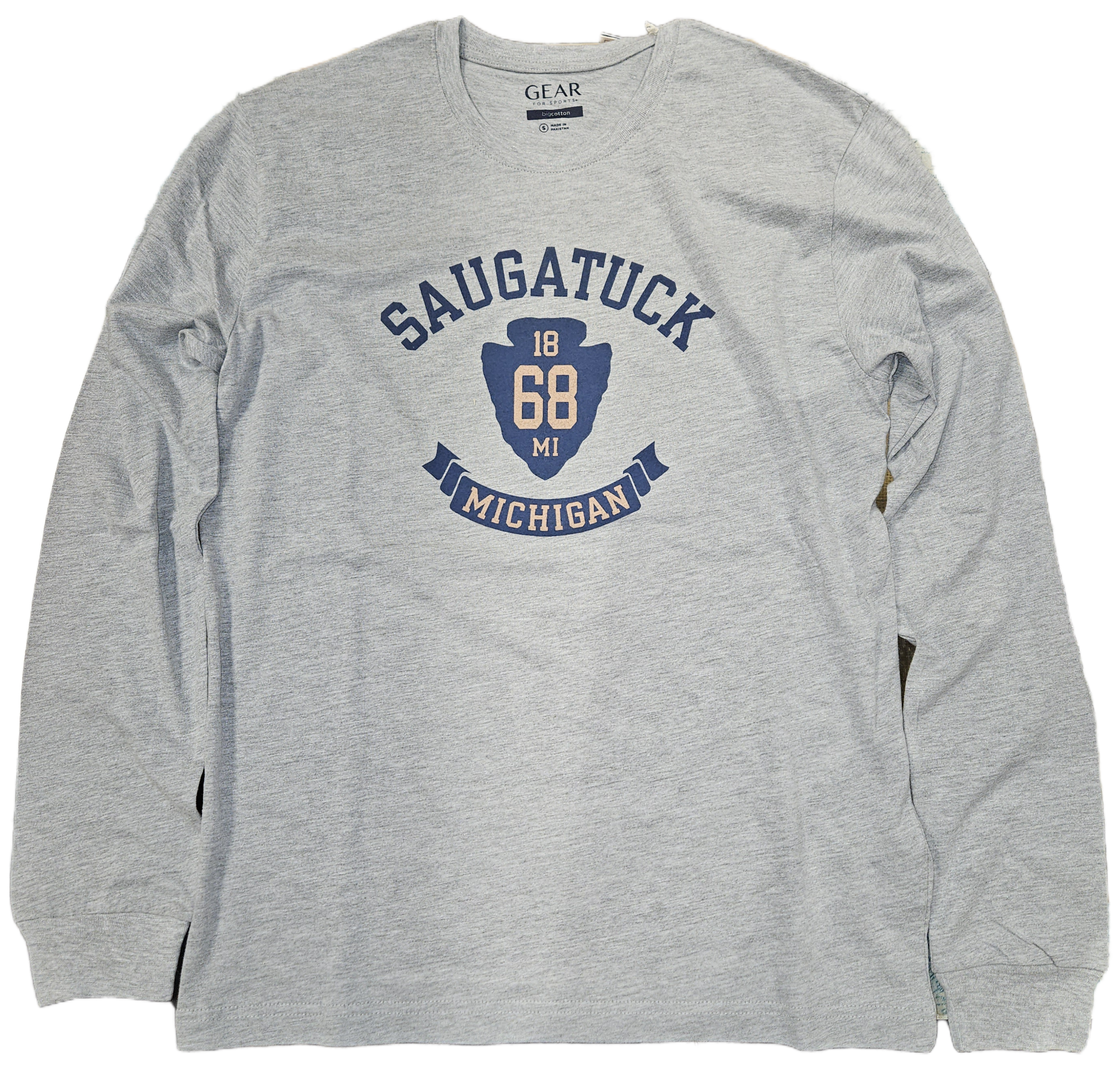 Gear for Sports M's L/S Saugatuck MI Tee