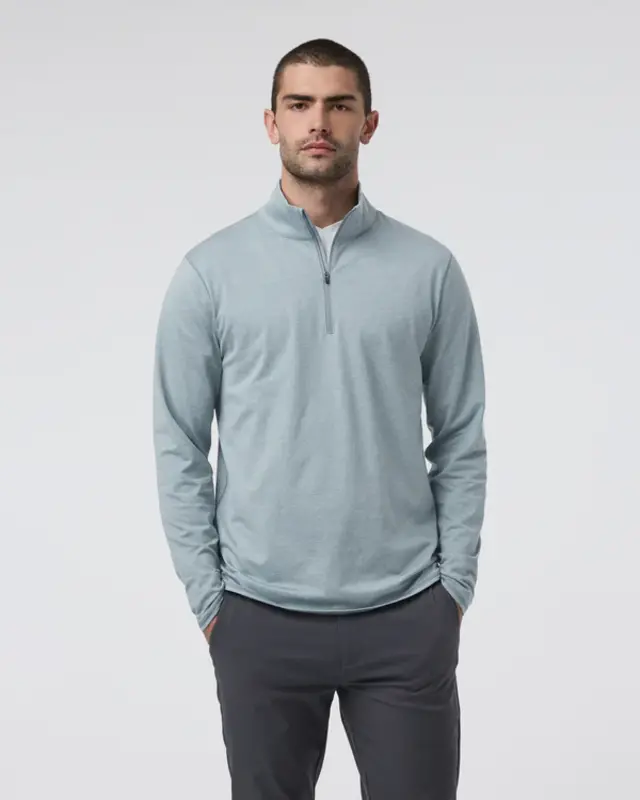 Vuori M's Ponto 1/2 Zip Mock Neck