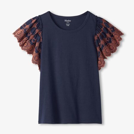 Hatley Eyelet Sleeve Tank