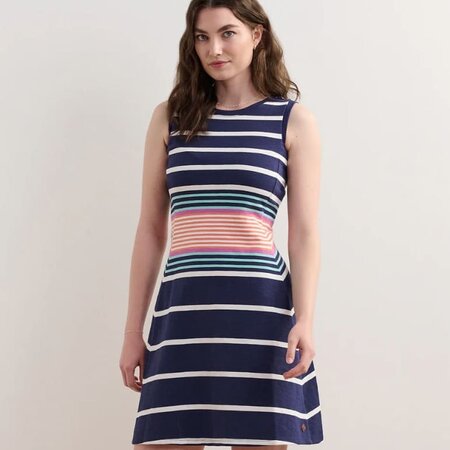 Hatley Sarah Dress-Sunset Stripes