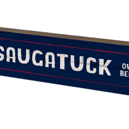 League League Table Top Stick, Oval Beach - Navy w/ Red (F24)