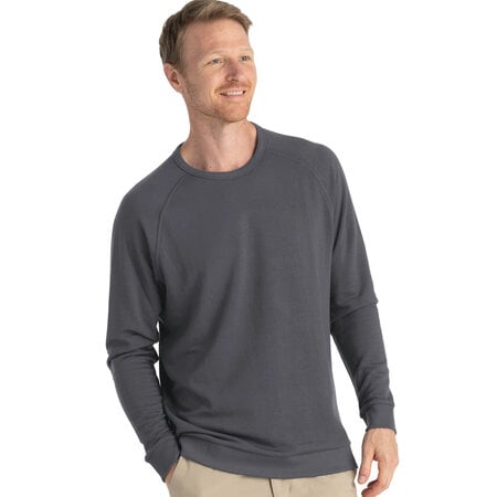 Free Fly Free Fly Men's Bamboo Lightweight Fleece Crew