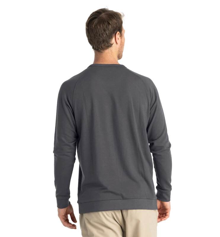 Free Fly Free Fly Men's Bamboo Lightweight Fleece Crew
