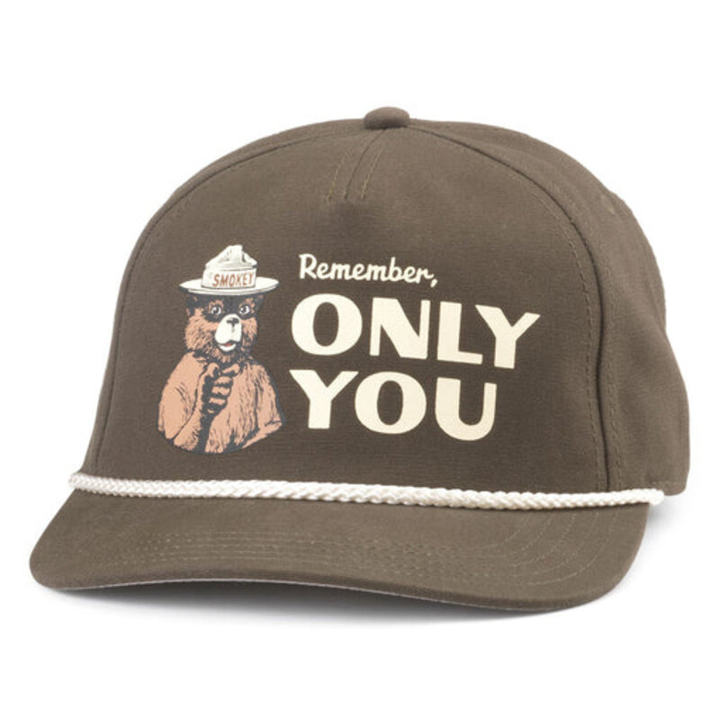 American Needle American Needle Smokey Bear Canvas Cappy