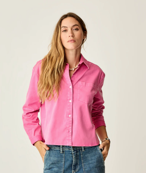 Carve Designs Claire Twill Shirt