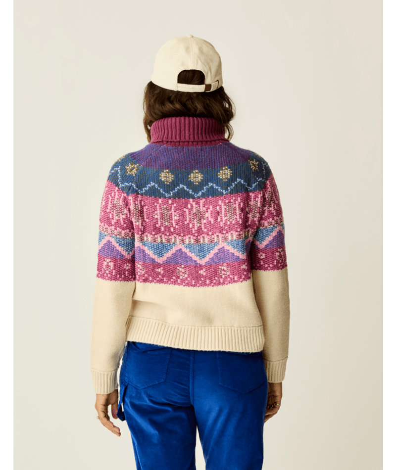 Carve Designs Neve Fairisle Turtleneck