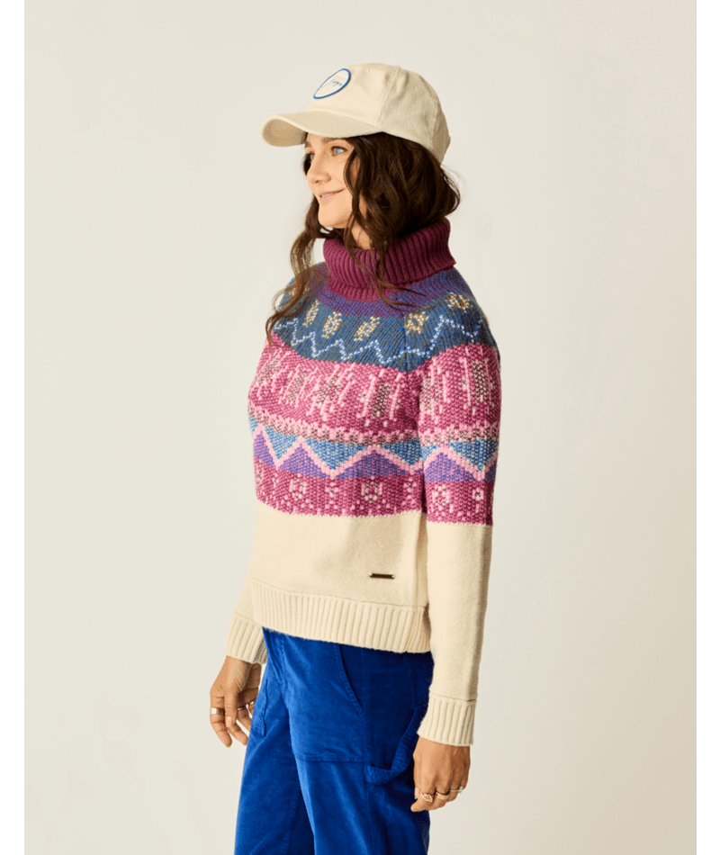 Carve Designs Neve Fairisle Turtleneck