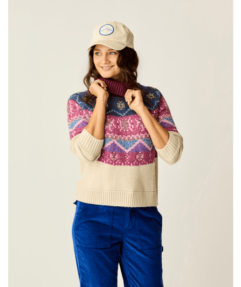 Carve Designs Neve Fairisle Turtleneck