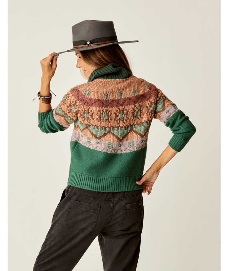 Carve Designs Neve Fairisle Turtleneck