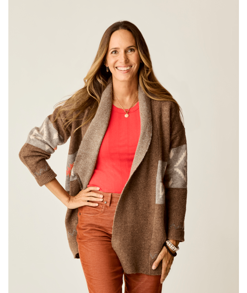 Carve Designs Priya Jacquard Topper