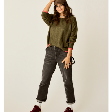 Carve Designs Drue Fuzzy Sweater