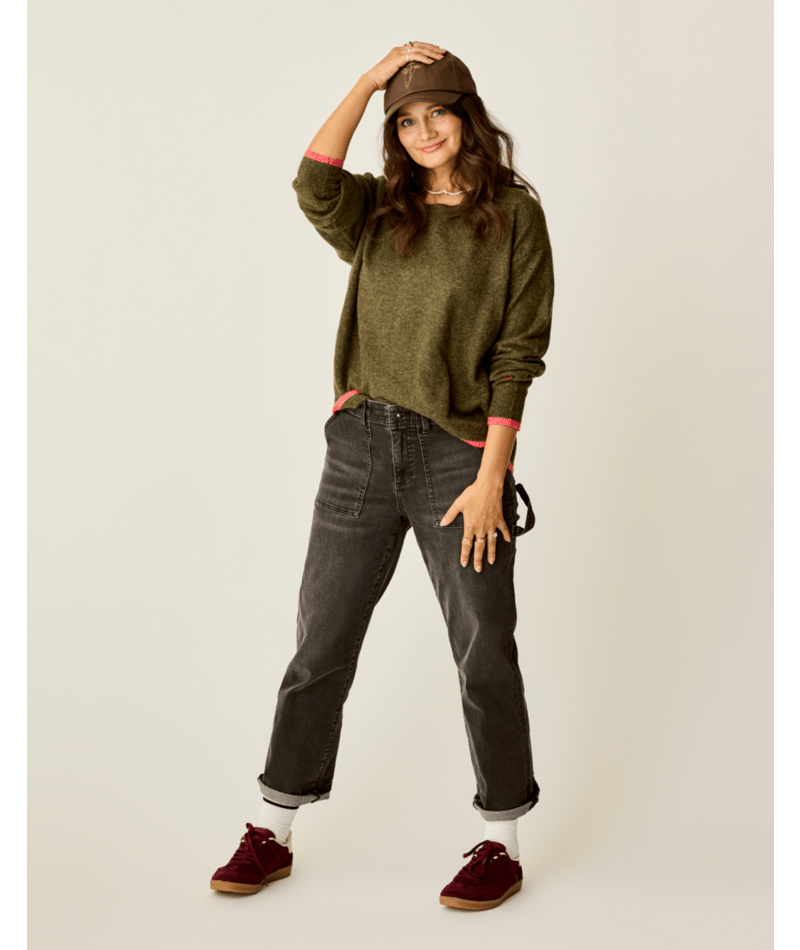 Carve Designs Drue Fuzzy Sweater