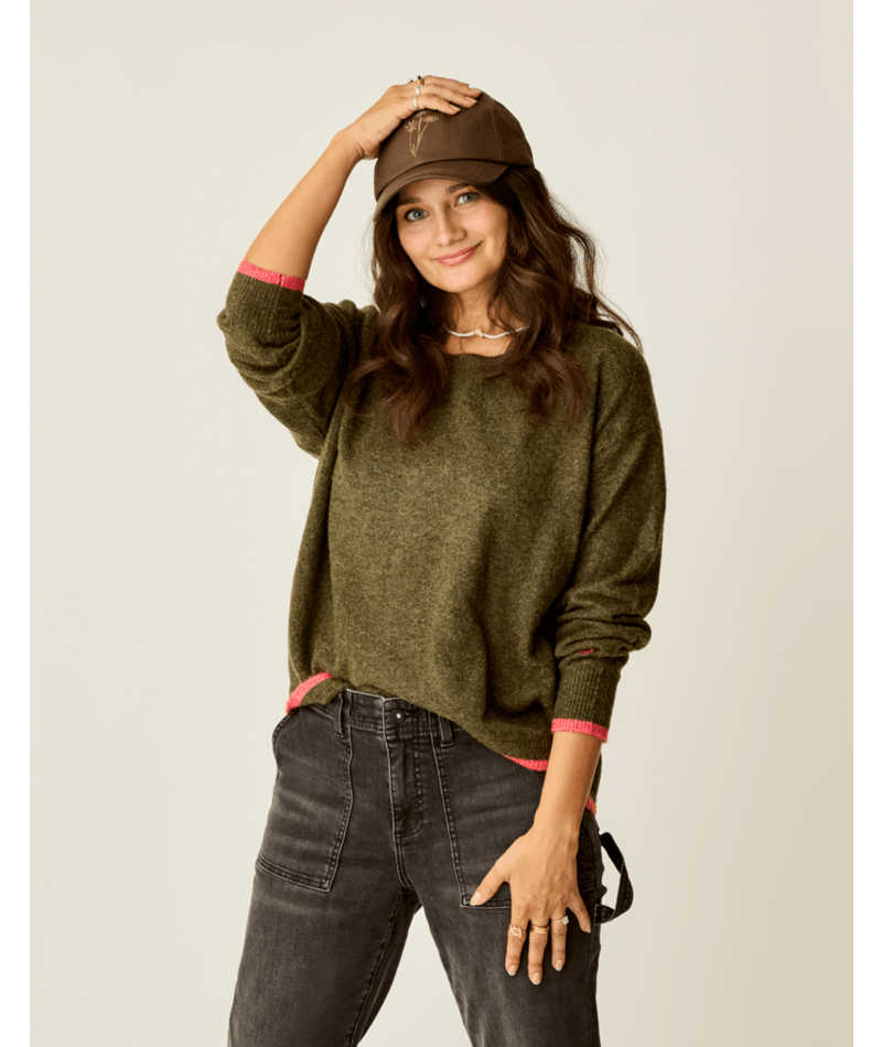 Carve Designs Drue Fuzzy Sweater