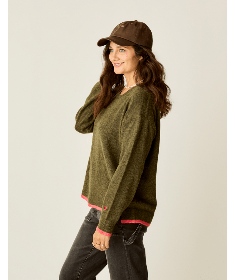 Carve Designs Drue Fuzzy Sweater