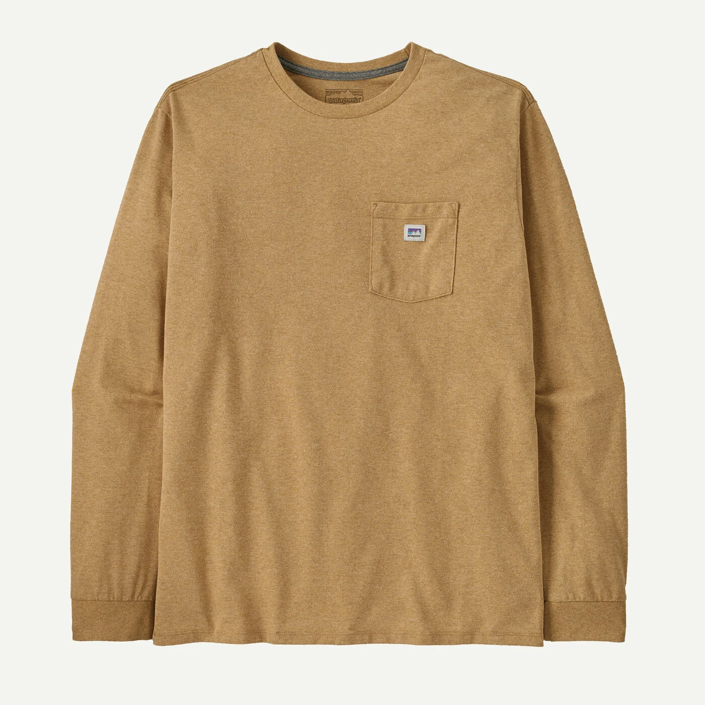 Patagonia  M's L/S Shop Sticker Pocket Responsibili-Tee