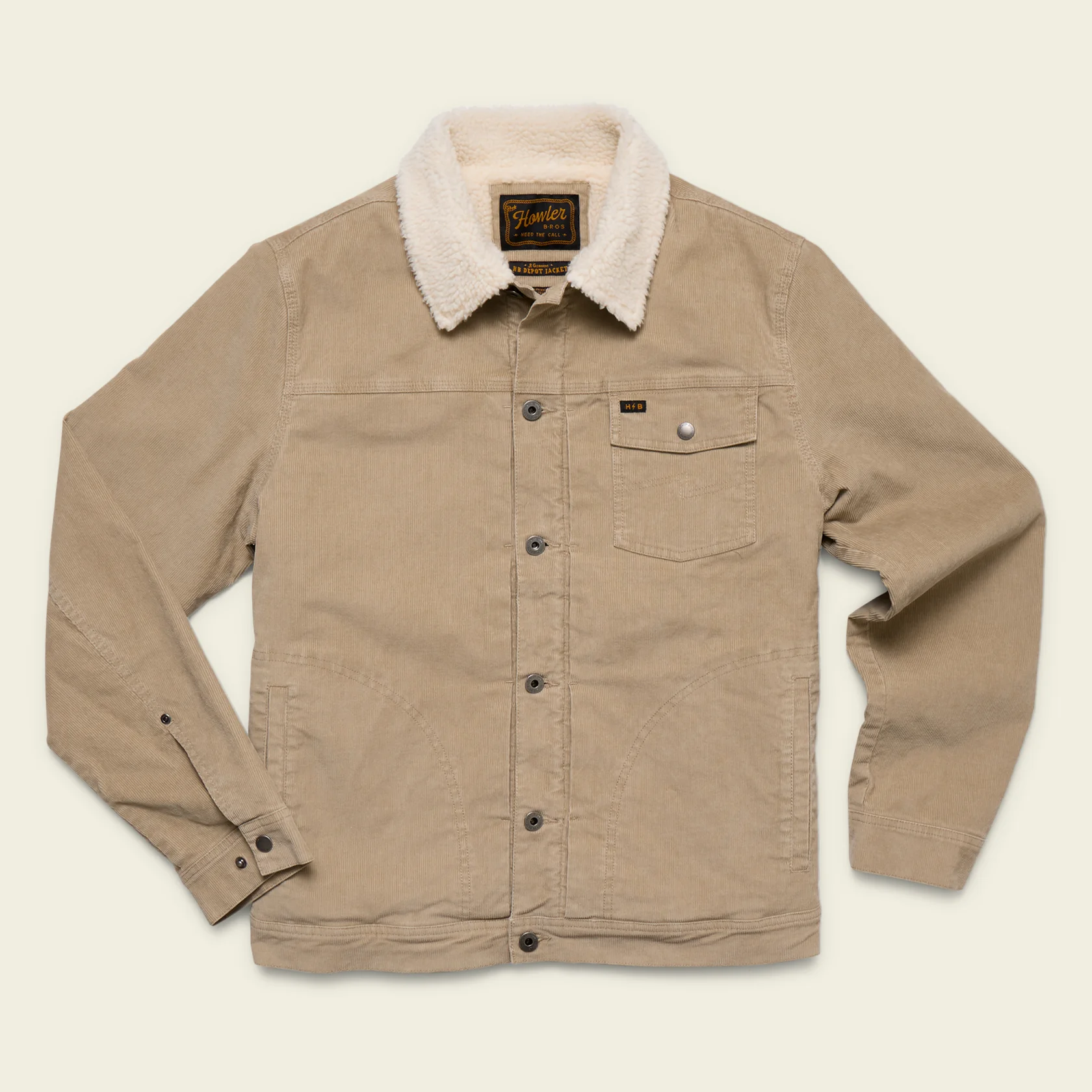 Howler Bros Fuzzy Depot Jacket - Putty
