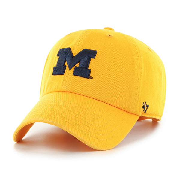 47 Brand 47 Brand MICHIGAN WOLVERINES WHITE 47 CLEAN UP