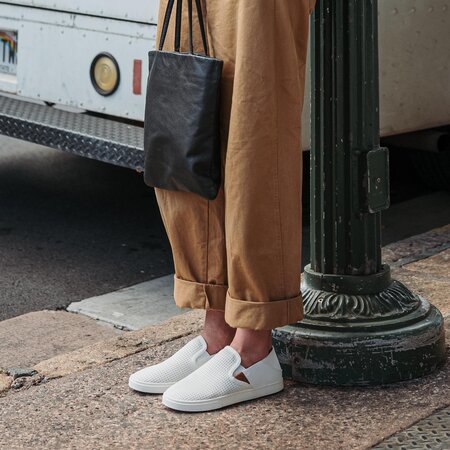 Olukai W's Pehuea Slip-On Black / Black 11