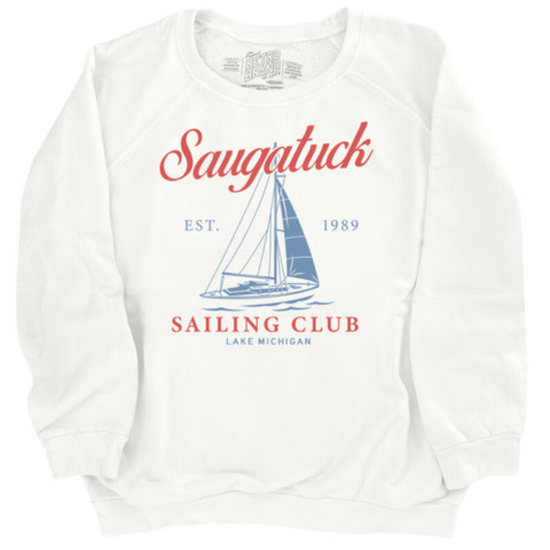 Wildcat Retro Brand Retro Brand Saugatuck Sailing Club Crop Sweat