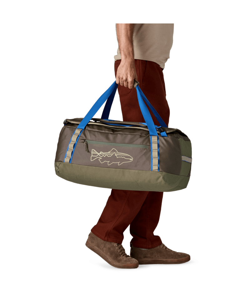 Patagonia Patagonia Black Hole Duffel 55L Basin Green w/Fitz Trout ALL