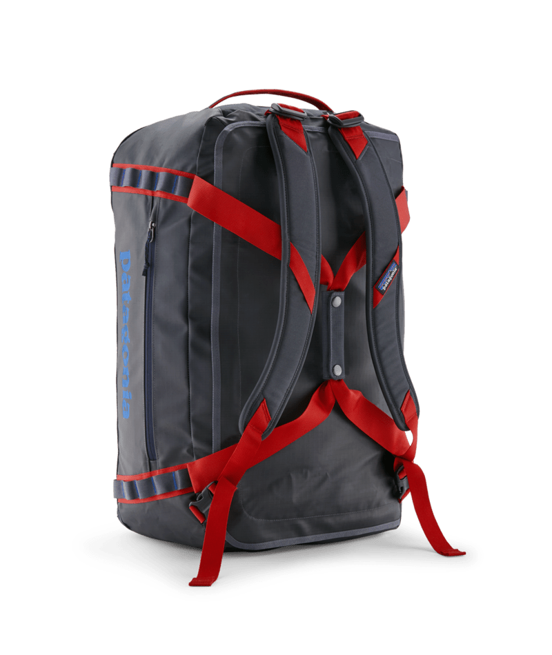 Patagonia Patagonia Black Hole Duffel 55L Smolder Blue w/Amanita Red ALL