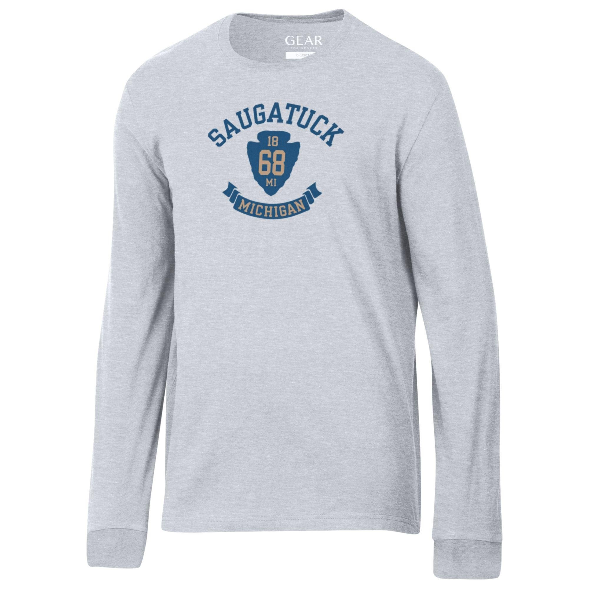Gear for Sports M's L/S Saugatuck MI Tee