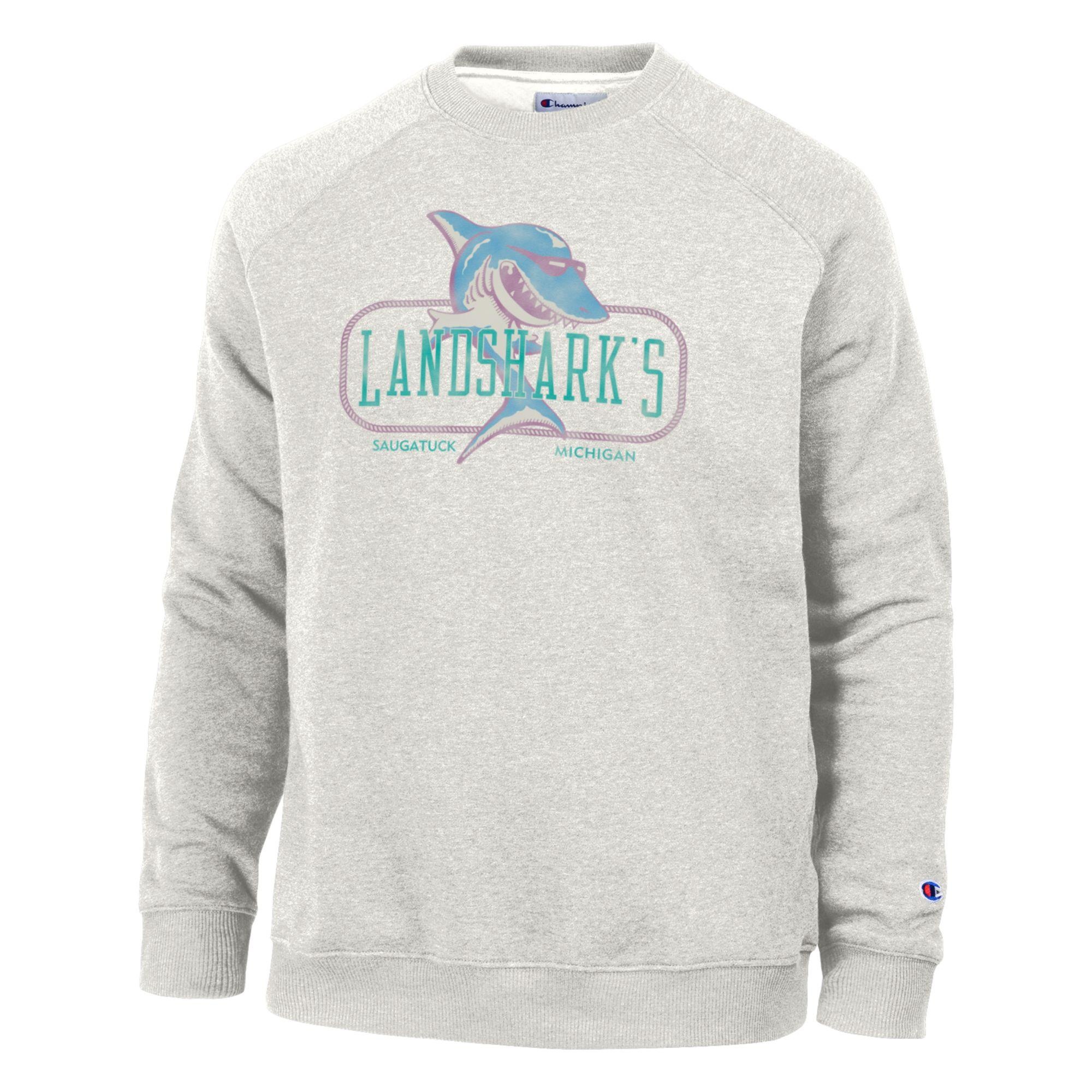 Champion Champion Old School Landsharks Fleece Crew