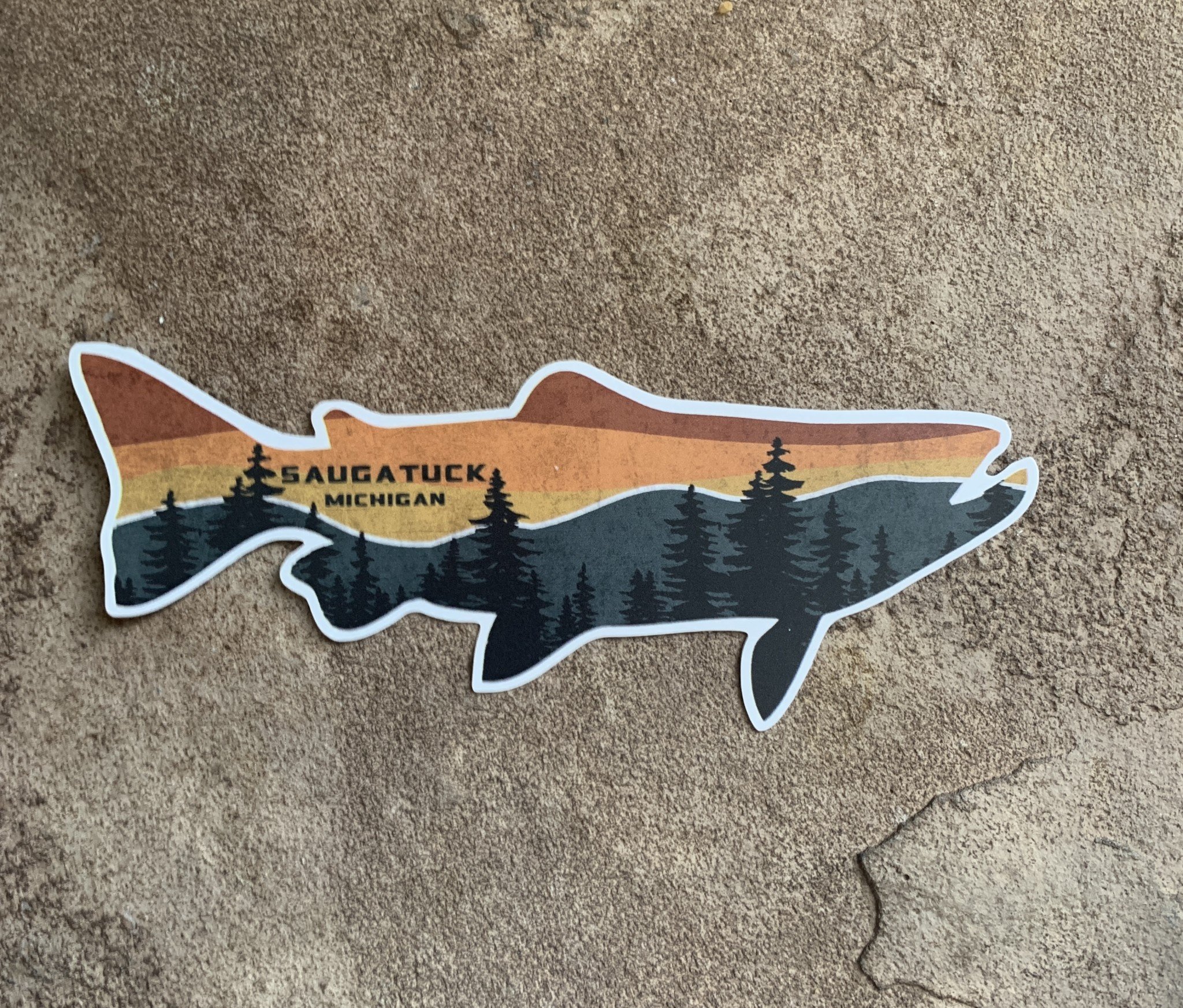 Bumwraps Bumwraps Trout Mountain Sticker