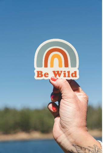 Keep Nature Wild Keep Nature Wild-Be Wild Sticker