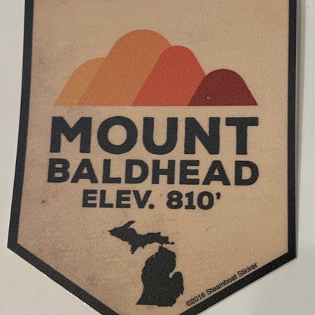 Steamboat Sticker Steamboat Sticker Mount Baldhead