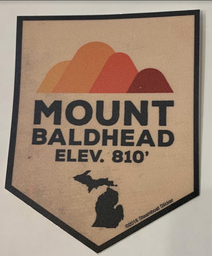 Steamboat Sticker Steamboat Sticker Mount Baldhead