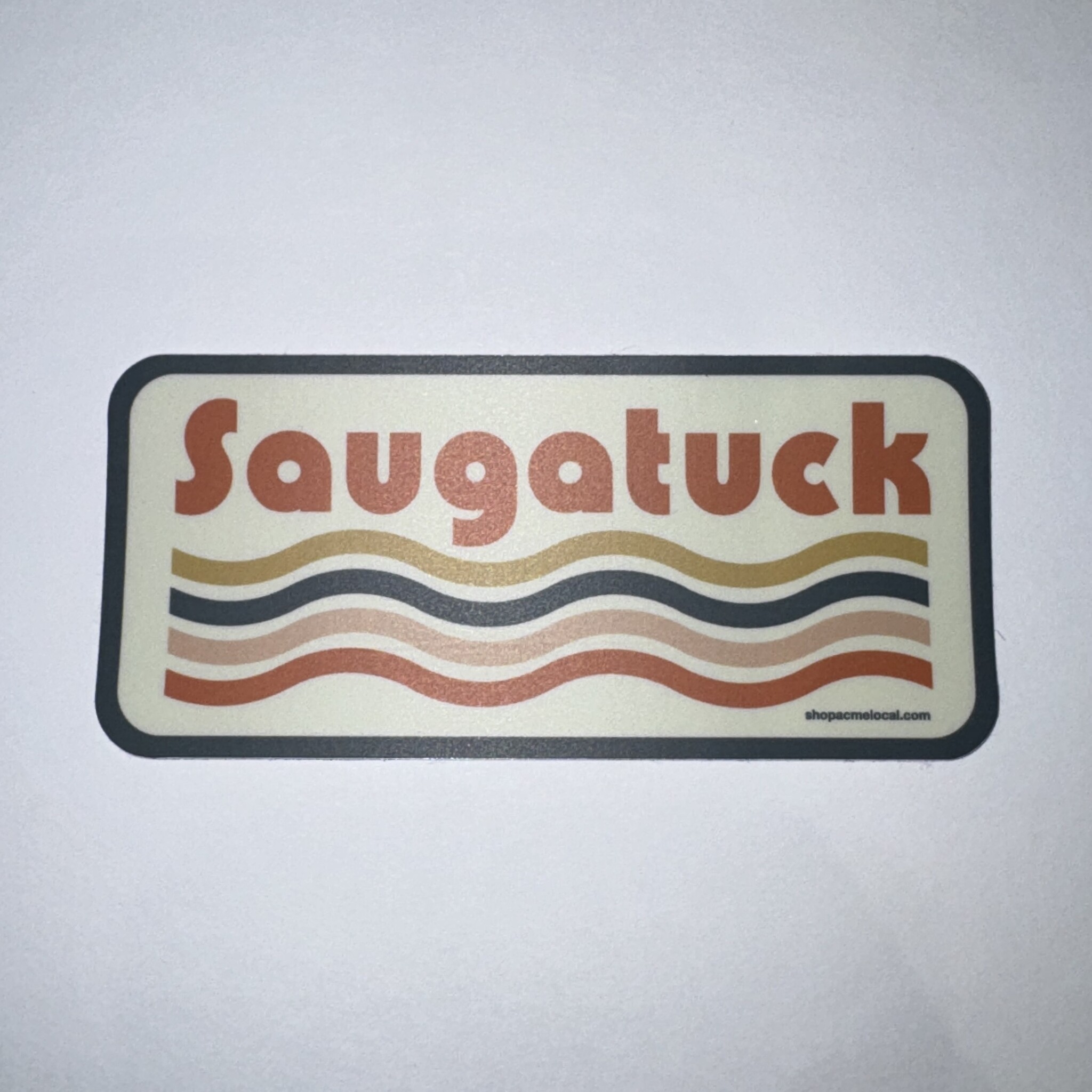 Acme Acme Local Saugatuck Waves Sticker