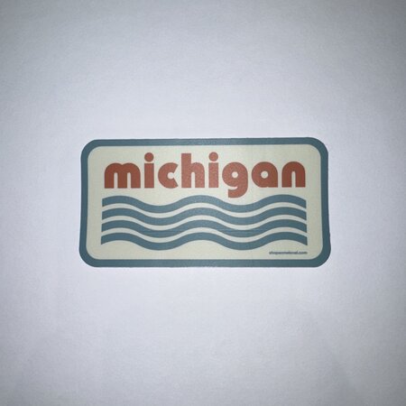 Acme Acme Local Michigan Waves Sticker