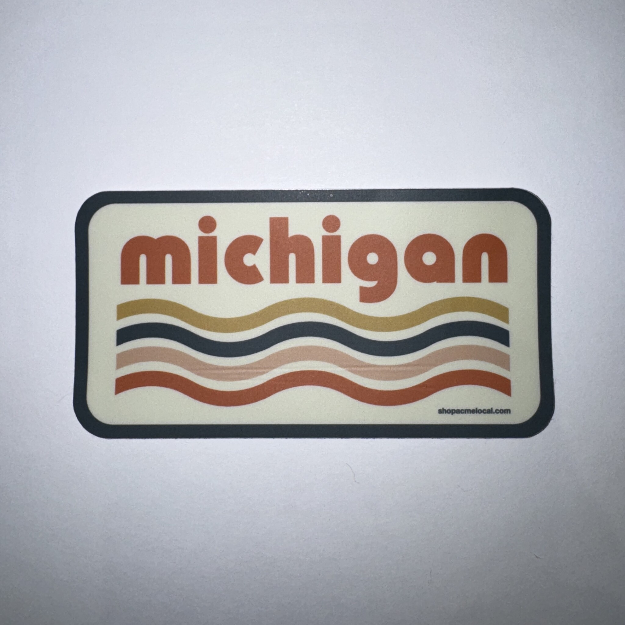 Acme Acme Local Michigan Waves Sticker
