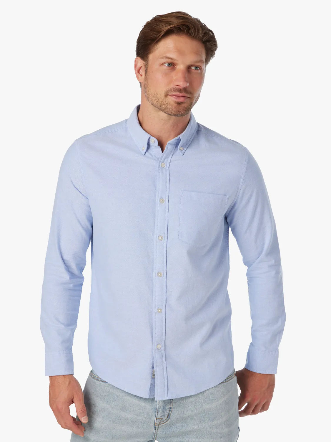 Fair Harbor Fair Harbor Salty Oxfort Shirt Light Blue 2X