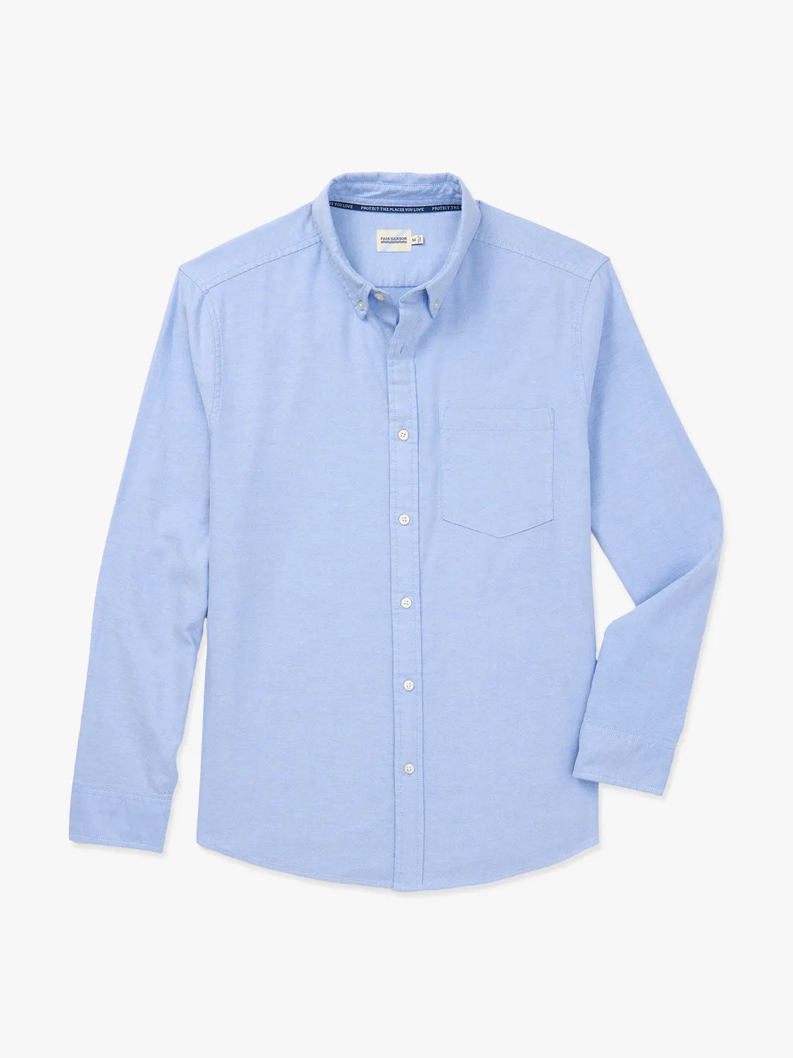 Fair Harbor Fair Harbor Salty Oxfort Shirt Light Blue M