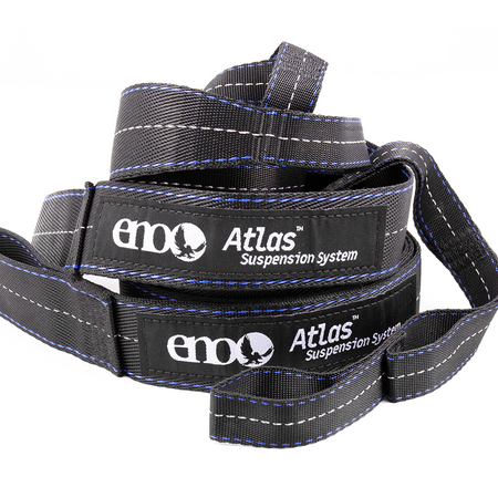 Eagles Nest Outfitters ENO Atlas Suspension System (F24) Black/Royal (AST-112) O/S