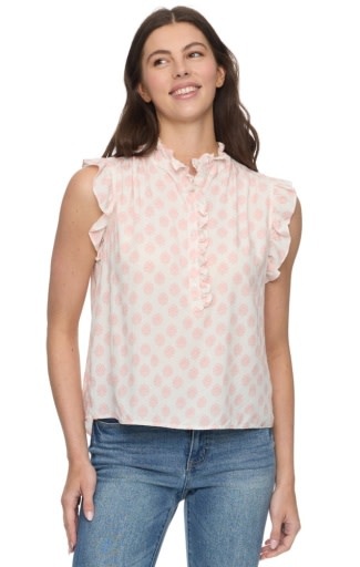 Flag & Anthem Flag & Anthem W's Anita Printed Popover Tank