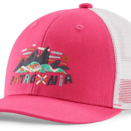 Patagonia Patagonia K's Trucker Hat Fitz Roy Superbloom: Luminous Pink ALL