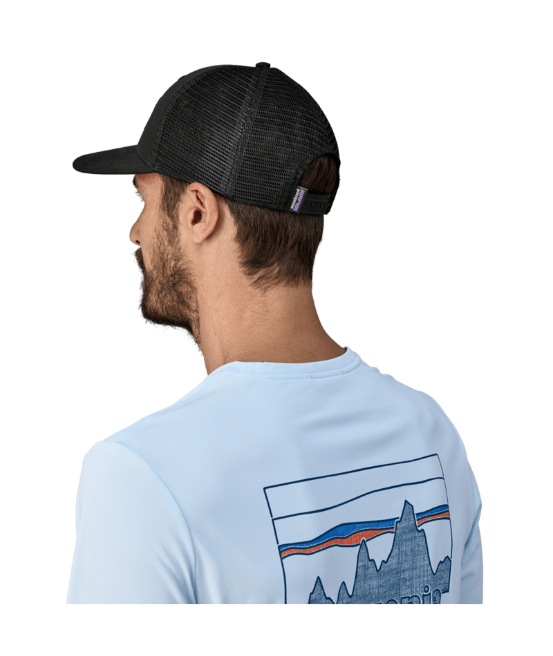 Patagonia Patagonia P-6 Logo Trucker Hat Black ALL