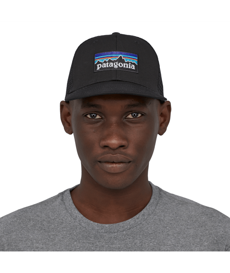 Patagonia Patagonia P-6 Logo Trucker Hat Black ALL