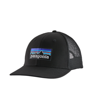 Patagonia Patagonia P-6 Logo Trucker Hat Black ALL